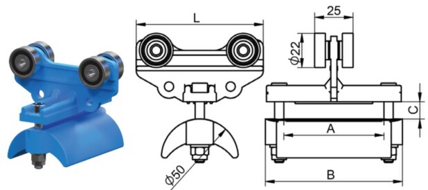 Кабельные тележки RM International A-10